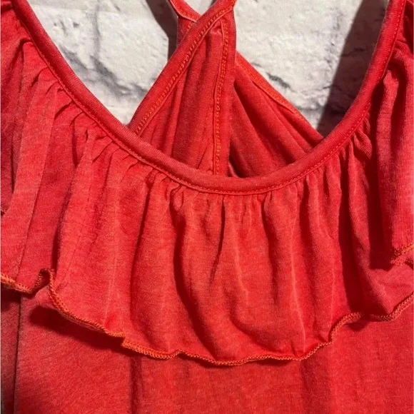 New Chaser Ruffled Tank Medium - Picture 2 of 4